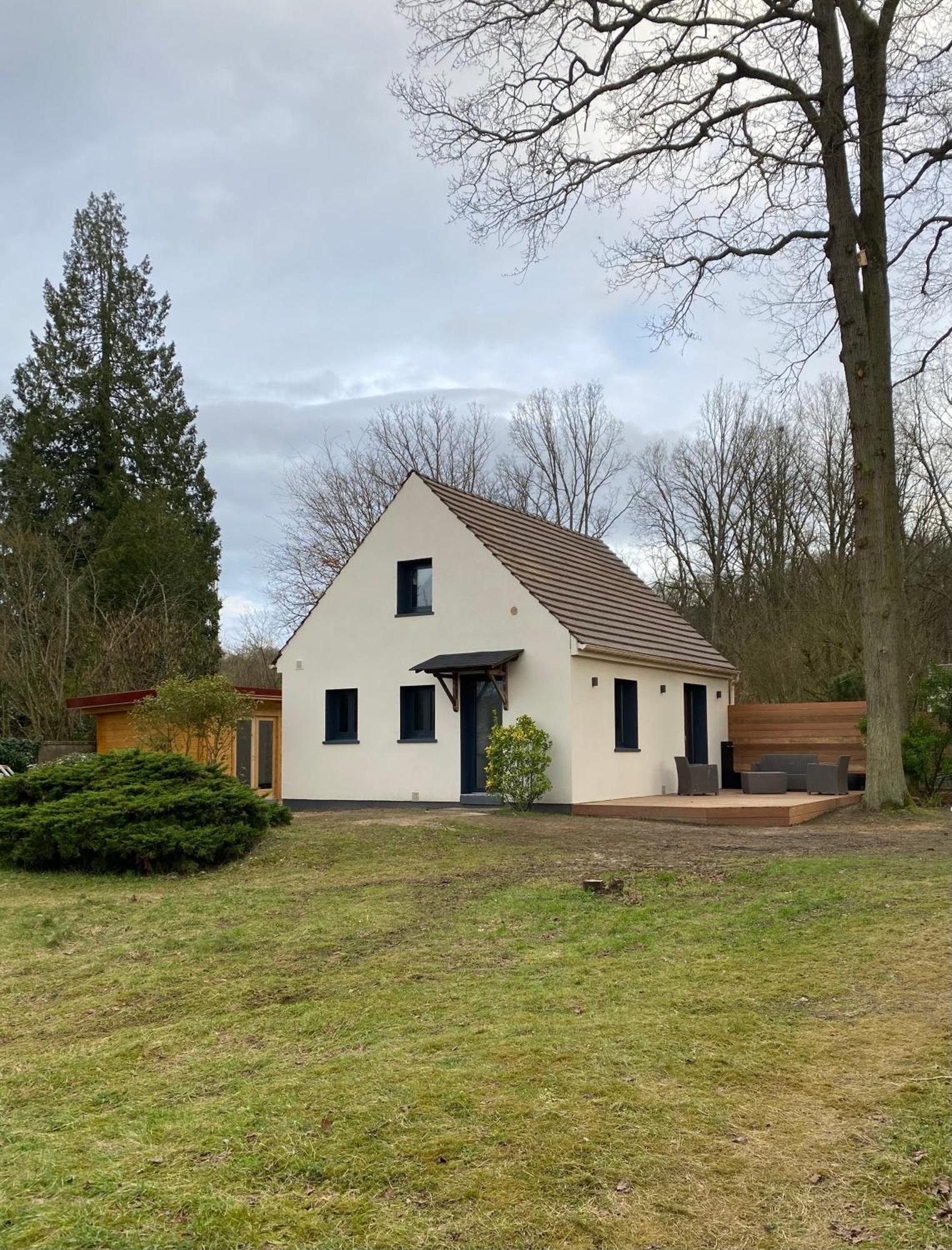 A L'Ombre Des Chenes Villa Coye-la-Forêt Exteriör bild